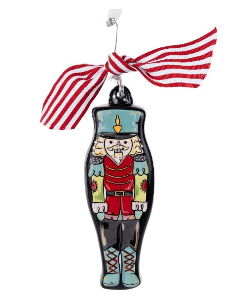 NUTCRACKER PUFF ORNAMENT