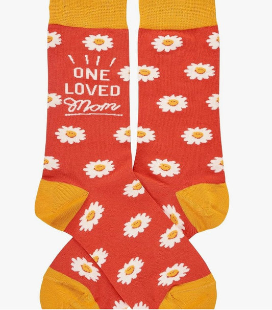 ONE LOVED MOM - SOCKS