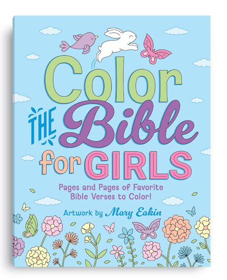 COLOR THE BIBLE FOR GIRLS