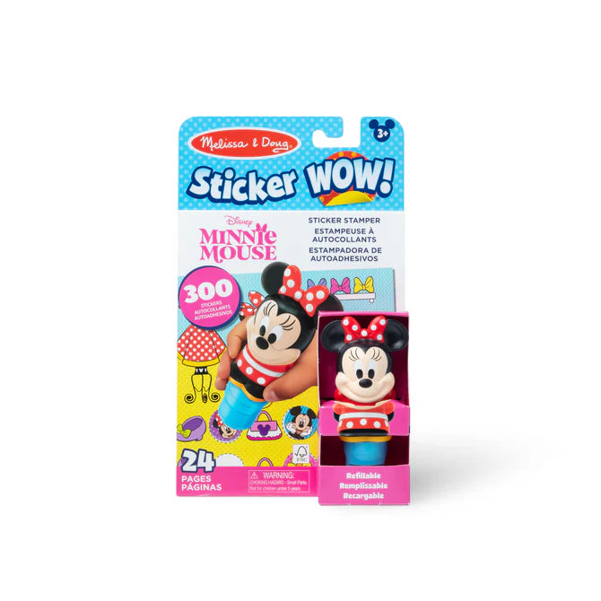 STICKER WOW! ACTIVITY PAD & STICKER STAMPER - MINNIE