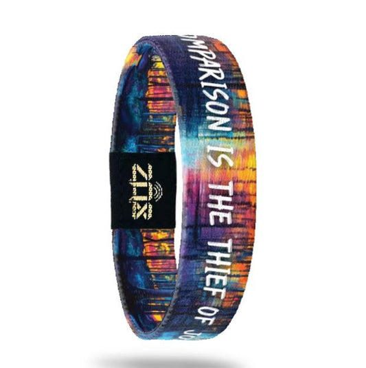 COMPARISON IS THE THIEF OF JOY - INTERACTIVE BRACELET