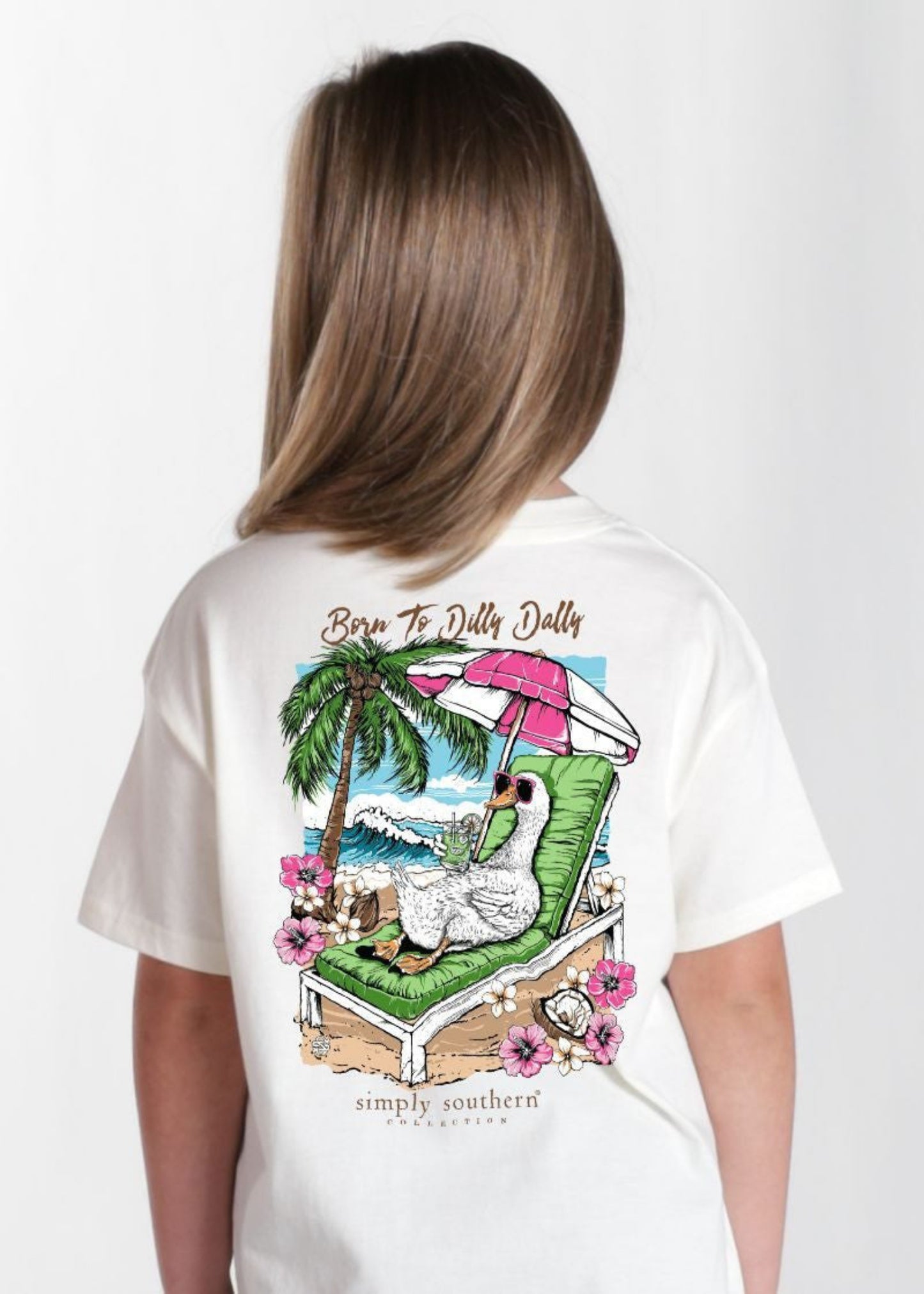 DILLY DALLY OYSTER TSHIRT - YOUTH