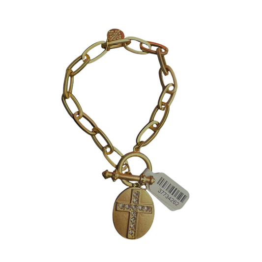 GOLD CROSS BRACELET