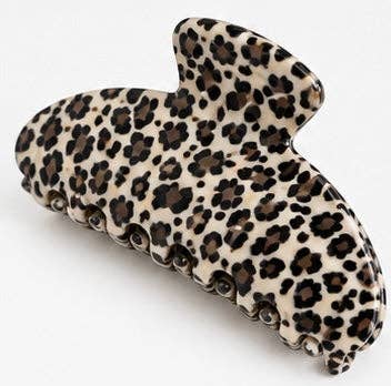 Leopard Claw Clip