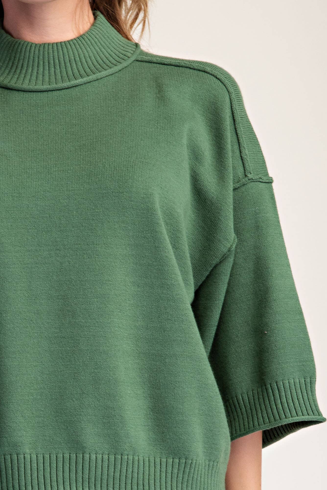 CARTER MOCK NECK SWEATER
