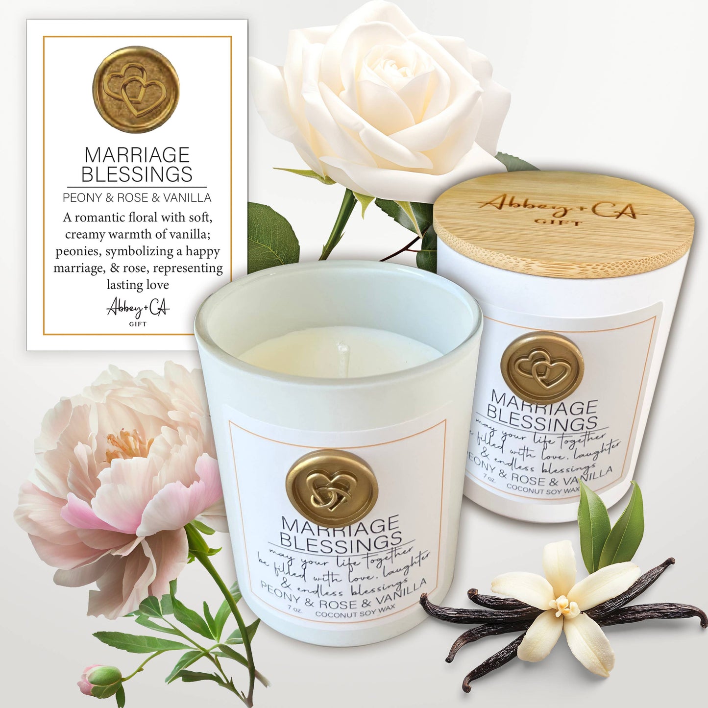 Marriage Blessings Scented Candle 