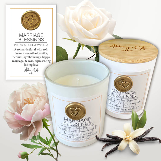 Marriage Blessings Scented Candle 
