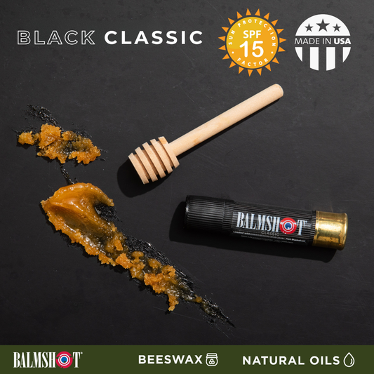 Black Classic Beeswax Lip Balm