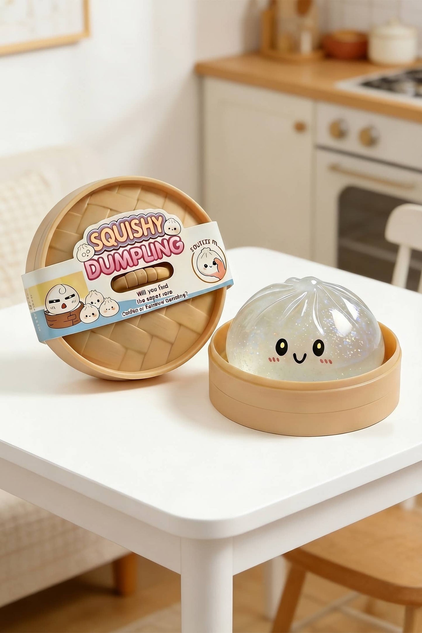 Dumpling Soft Bun Stress Relief Squeeze Toy