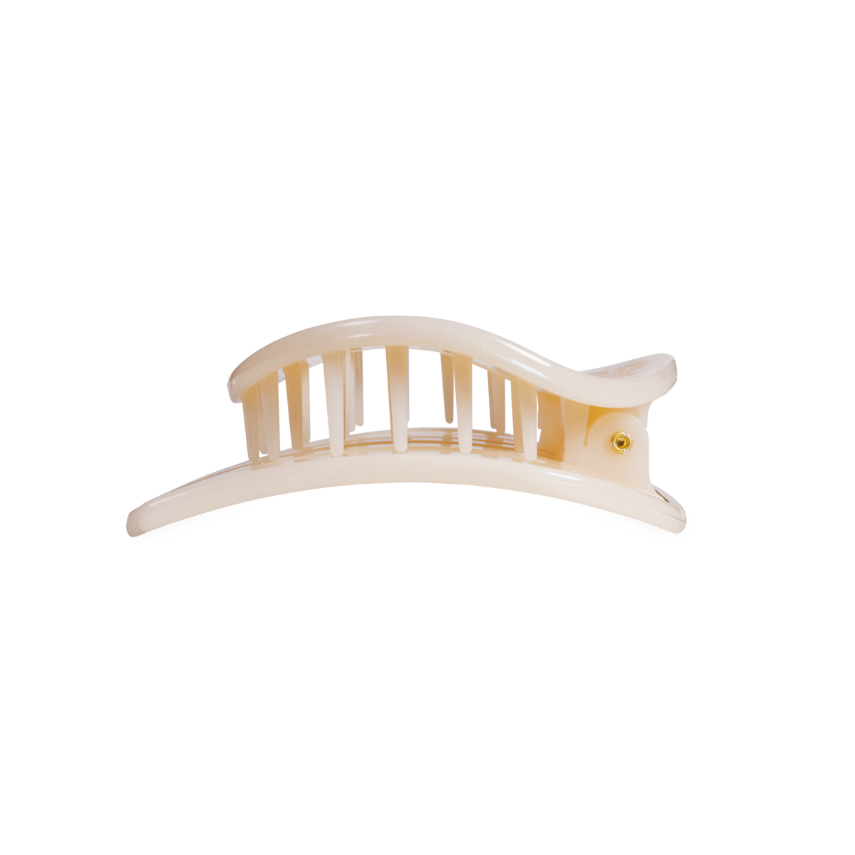 Almond Beige | Medium | Flat Circle Hair Clip