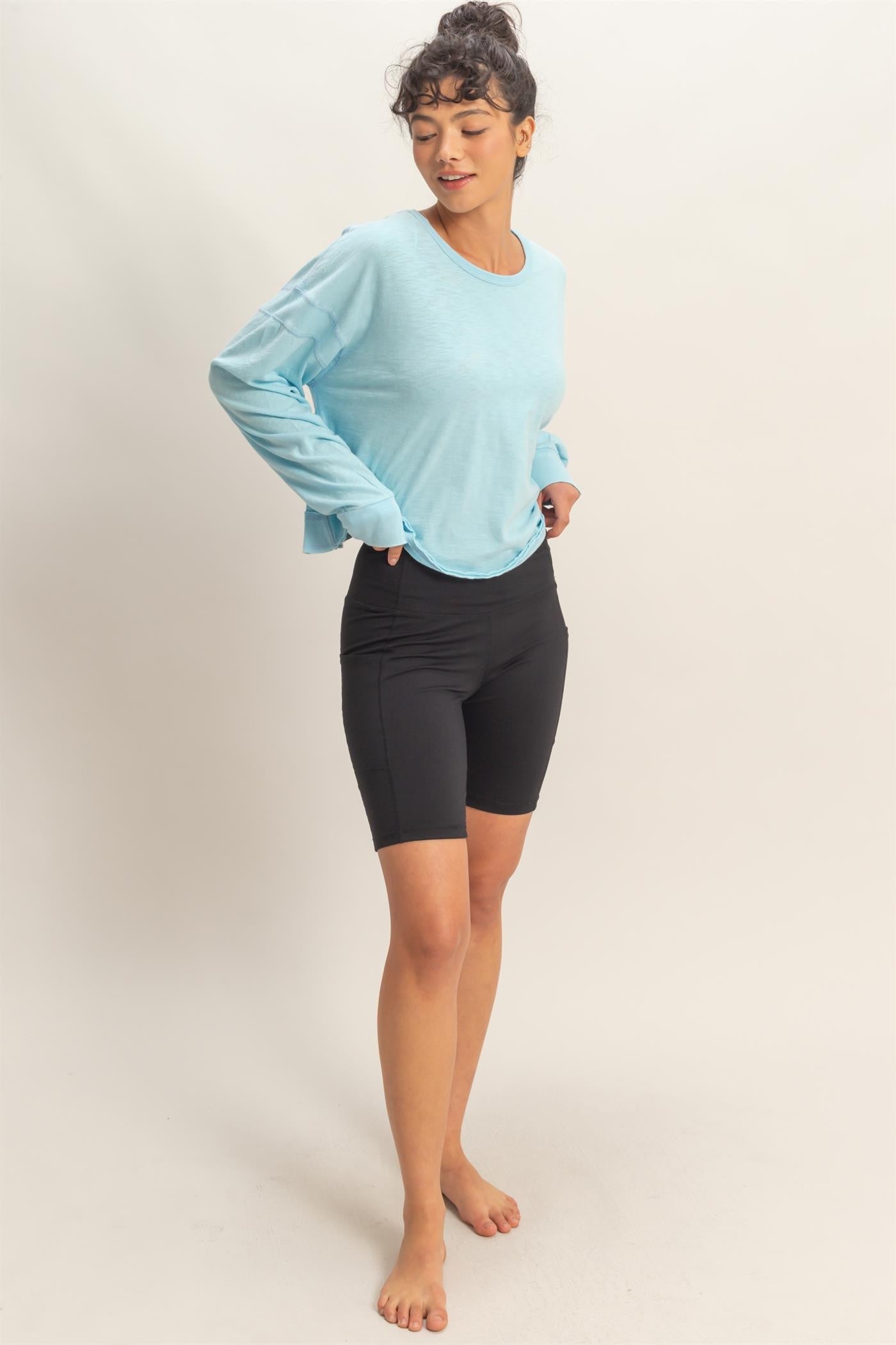 COLBIE TOP - BLUE
