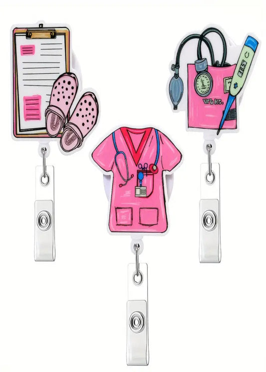 NURSE BADGE REELS