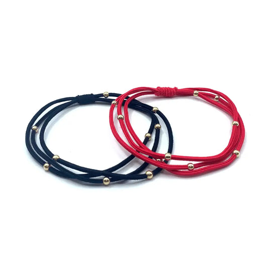 PONY TAIL HAIR TIES - ERIN GRAY