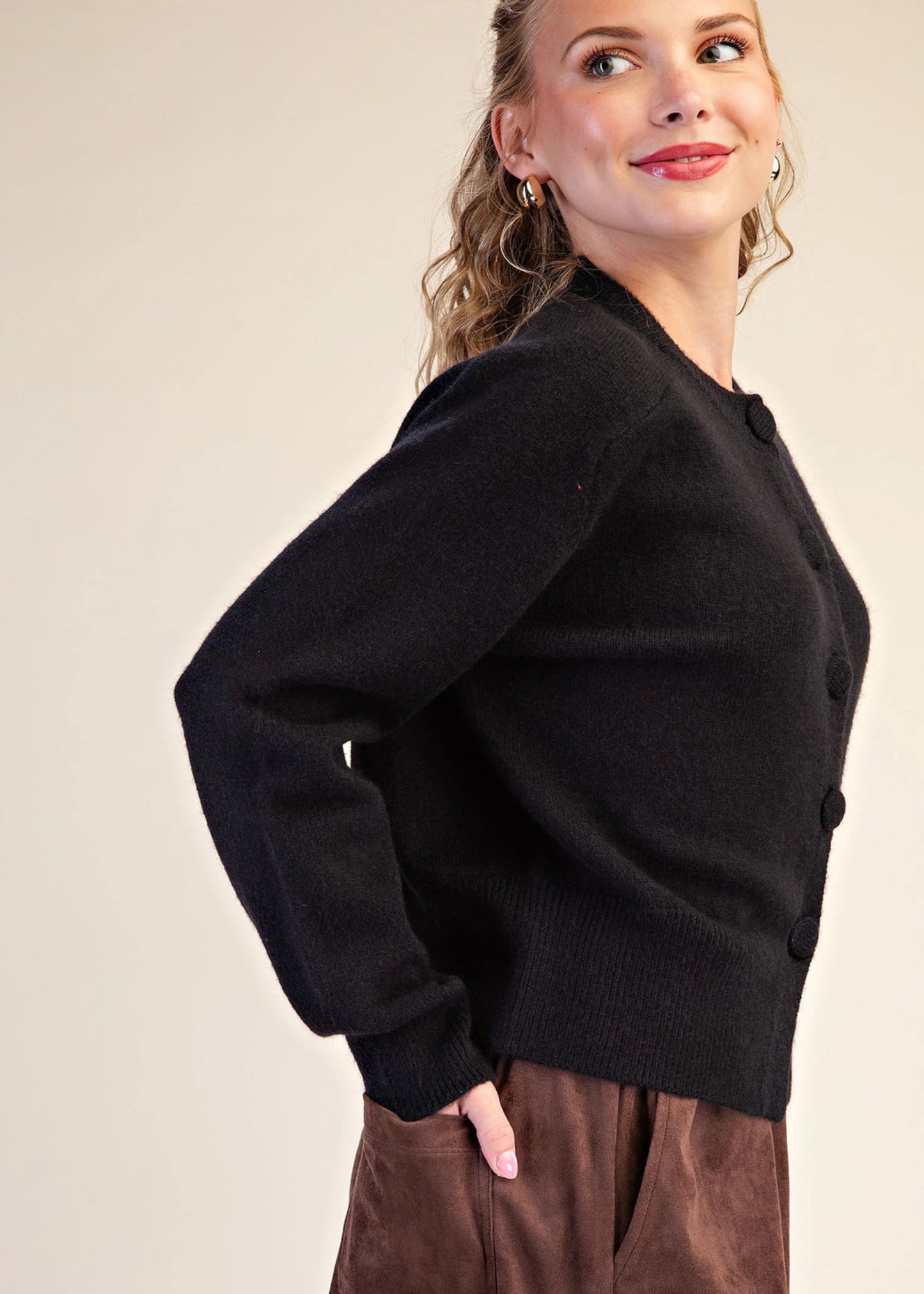 JESSE SWEATER - BLACK