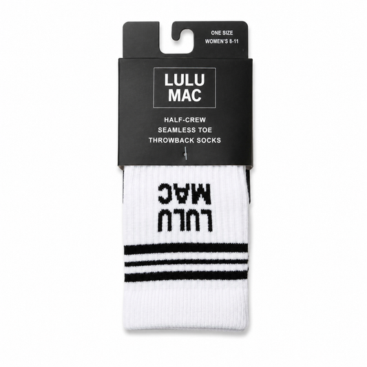 LM-SO-1001 Lulu Mac Socks Single Pair - BLACK