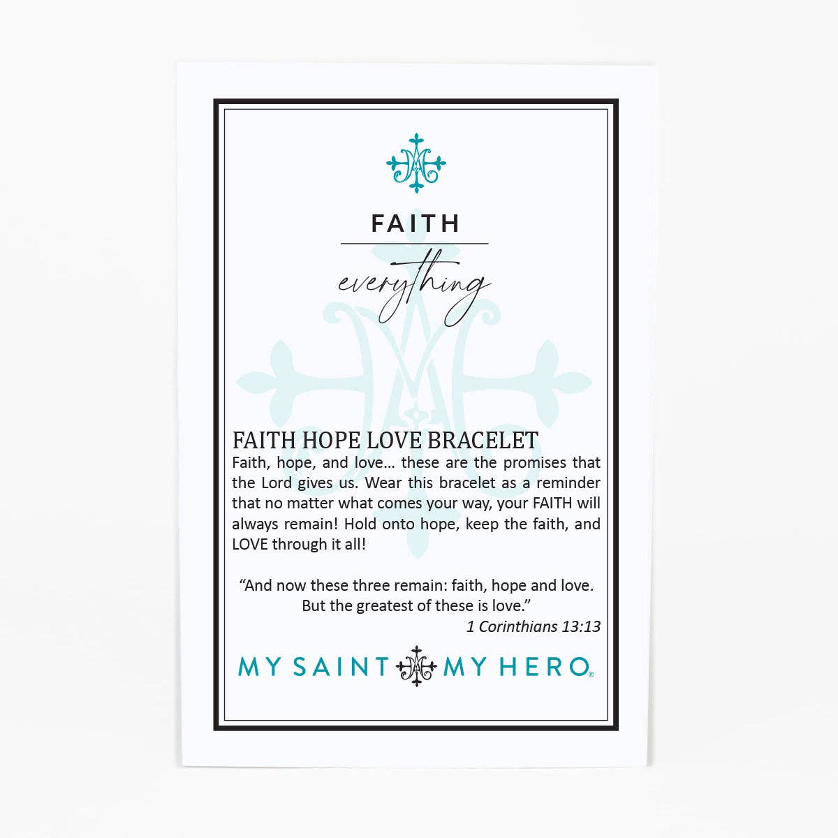 Faith Over Everything Bracelet