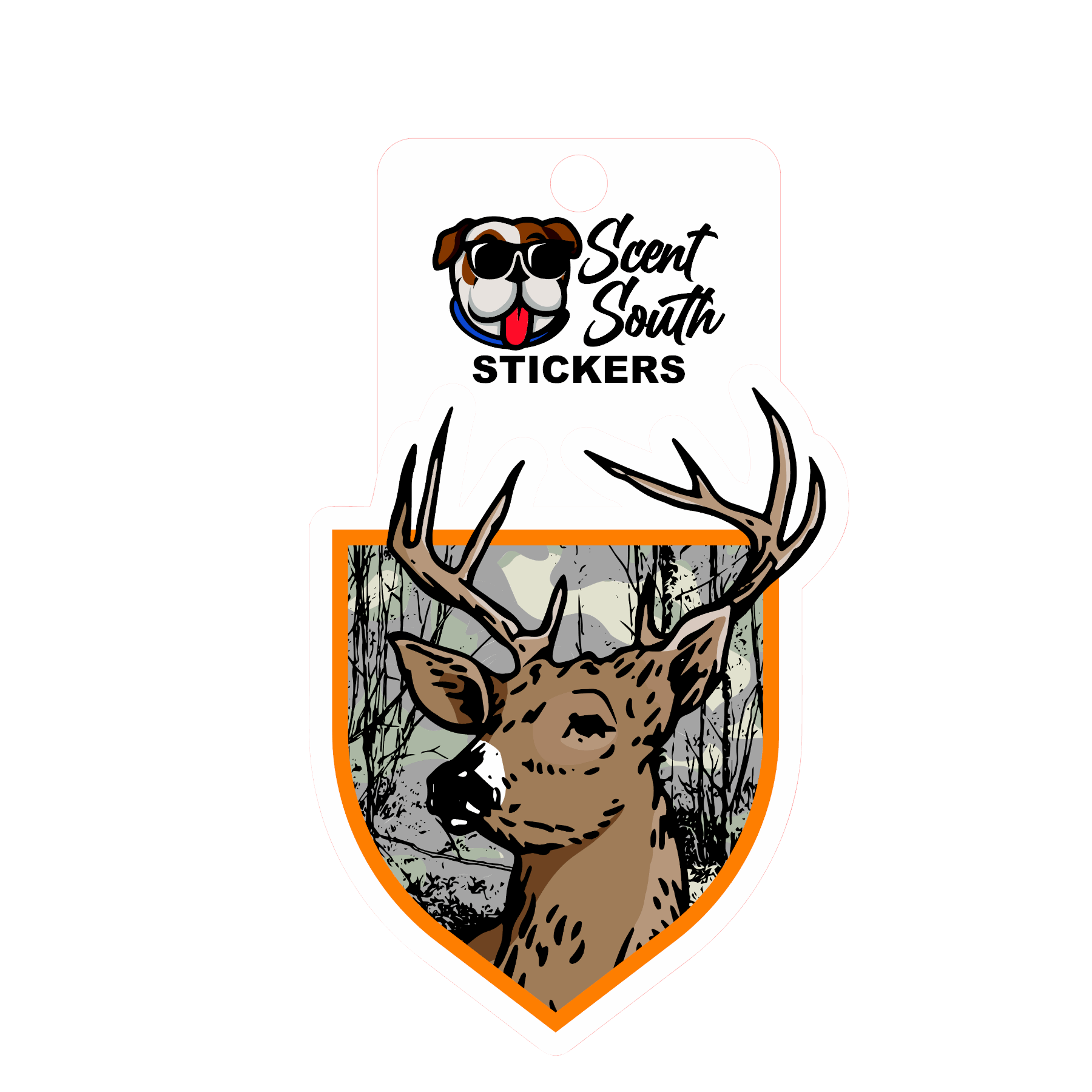 Deer - sticker