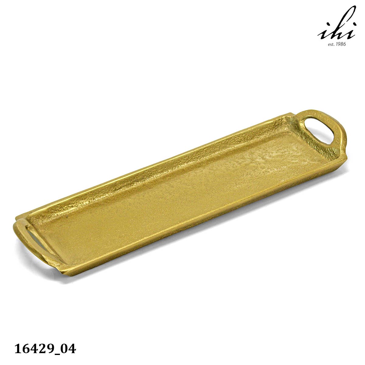GOLD RECTANGLE TRAY