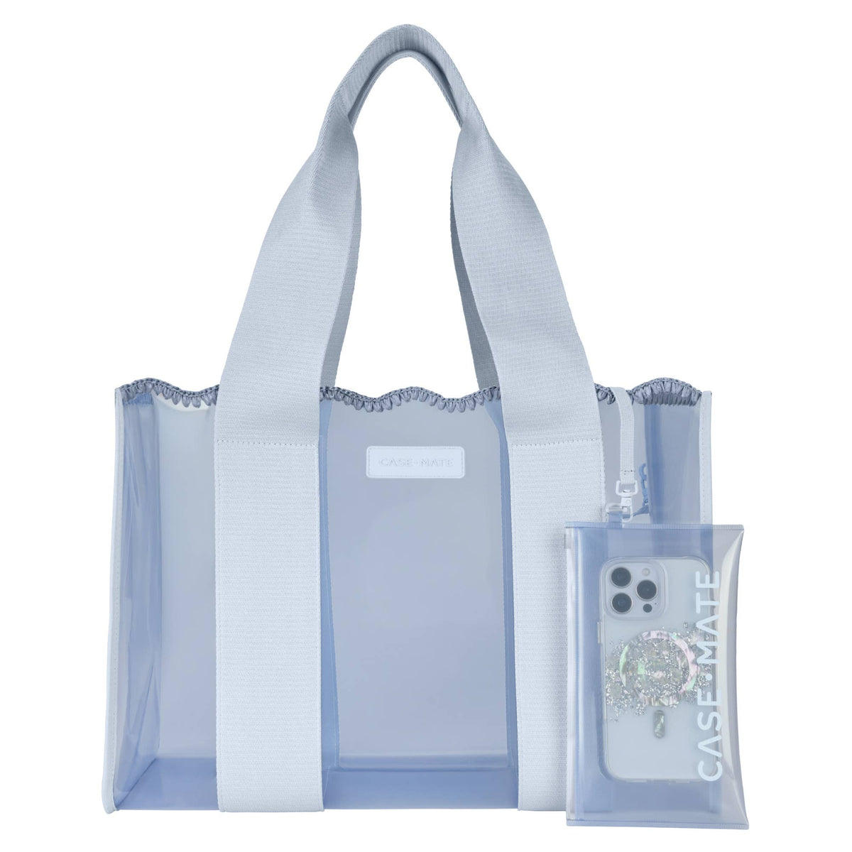 Case-Mate Carolina Blue Crochet Jelly Tote Bag (Classic)