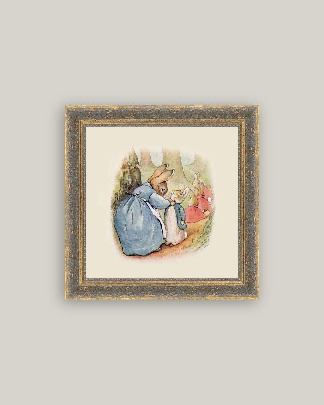 Peter Rabbit Framed Antique Art