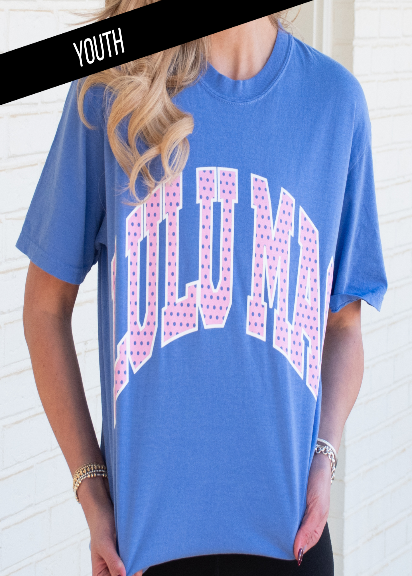 Flo Blue Youth Tee