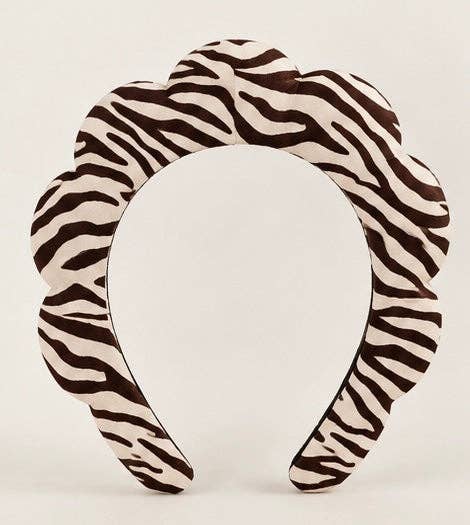 Zebra Stripe “Get Ready With Me” Skincare Headband