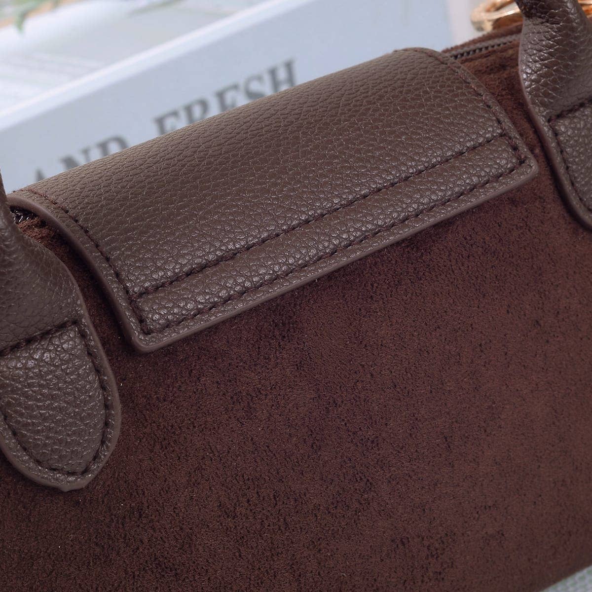 SD781 Penny Suede Mini Crossbody Bag