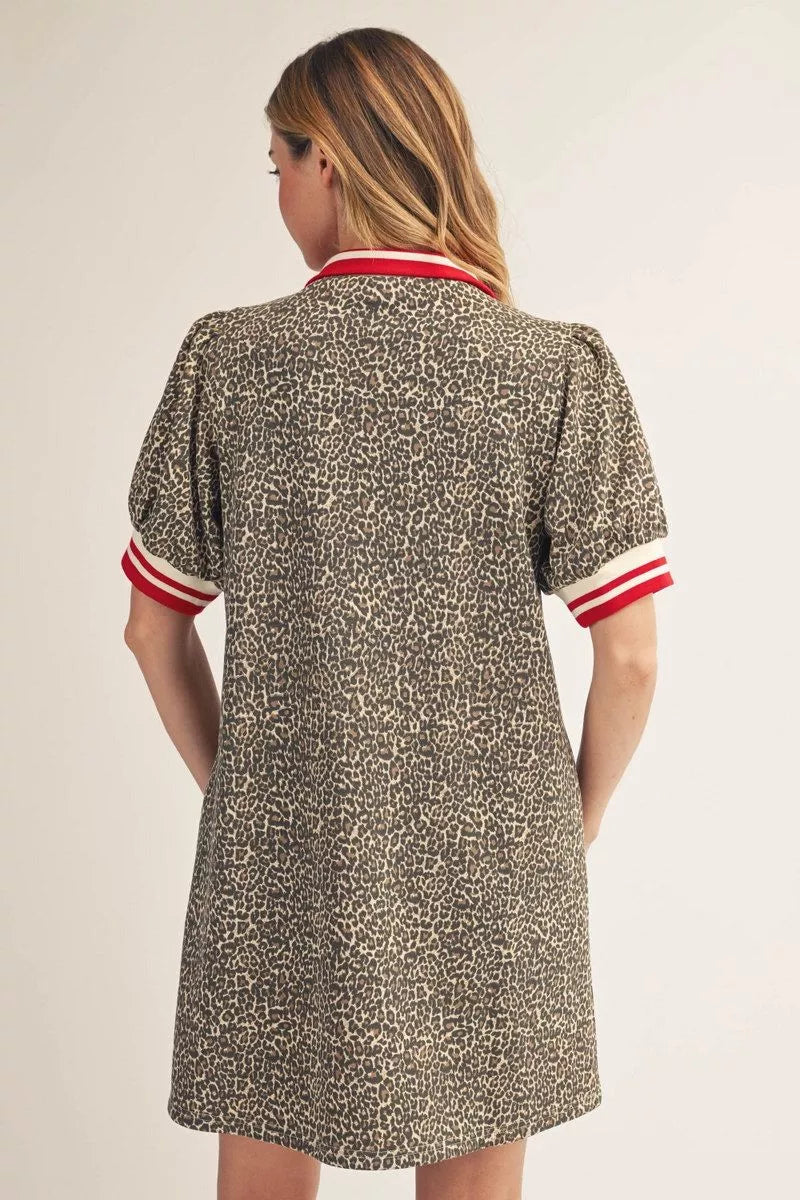 BRIANNA DRESS - ANIMAL