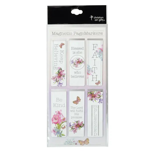 MAGNETIC BOOKMARK SET-BLESS ABOVE
