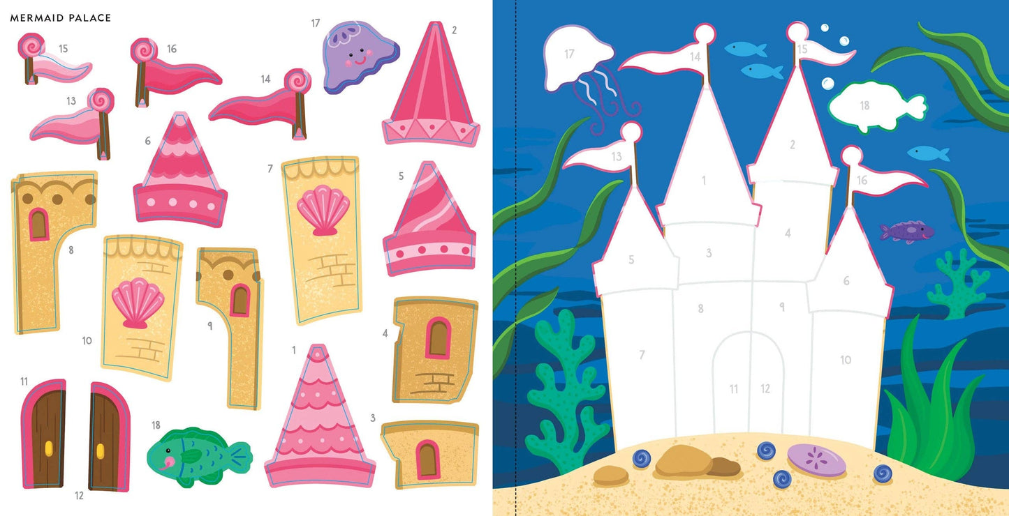 My First Color-by-Sticker Book -- Mermaids & More