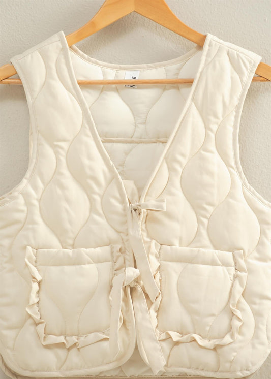 KIT VEST - CREAM