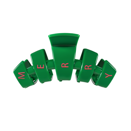 Classic | Merry Everything | Medium | Claw Clip