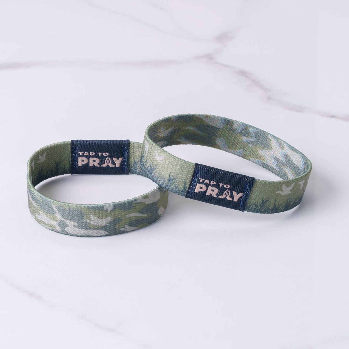 Tap To Pray™ Wristbands - Waterfowl Camo