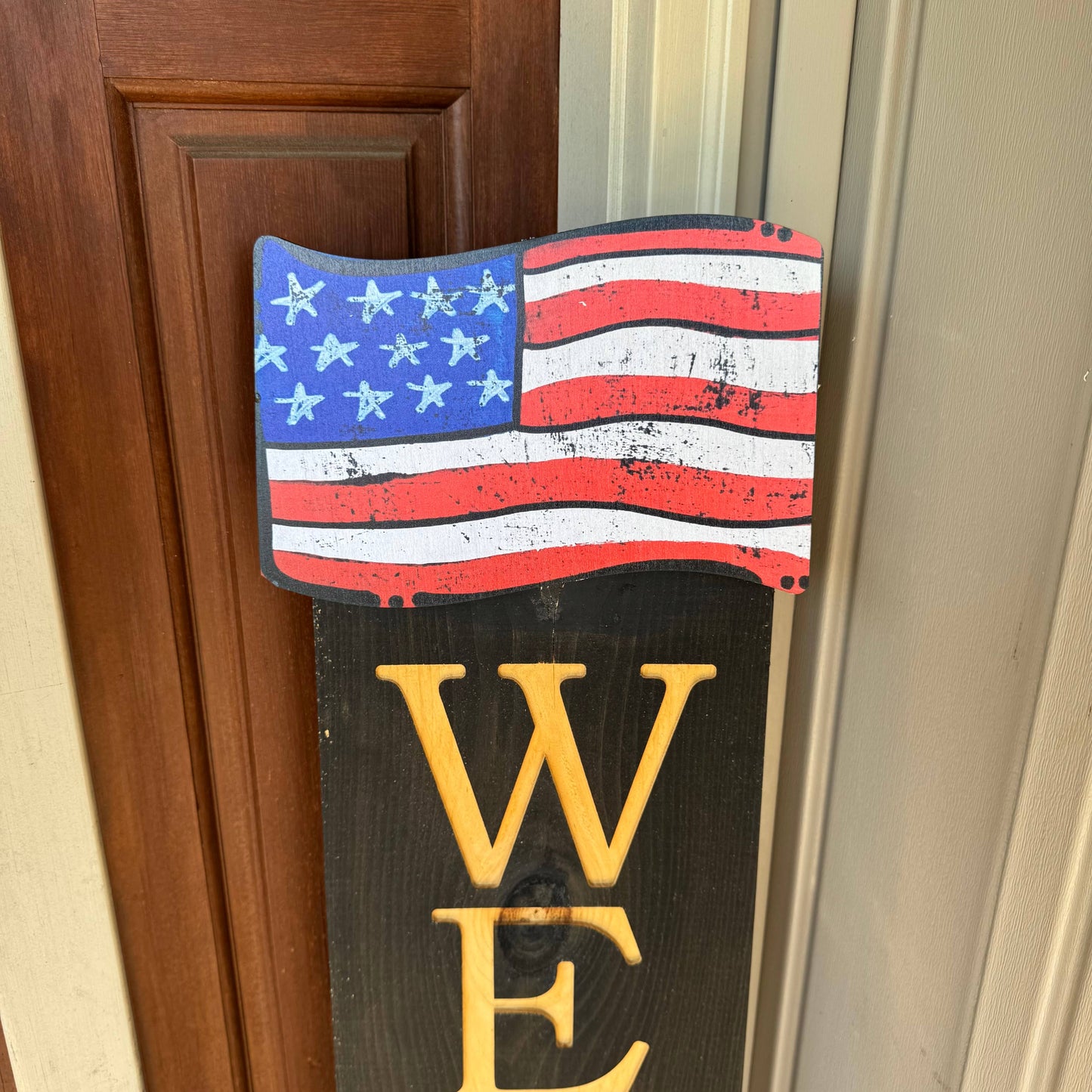 American Flag Topper