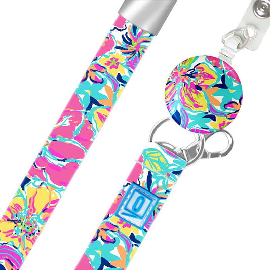 LUXE Lanyard Tropical