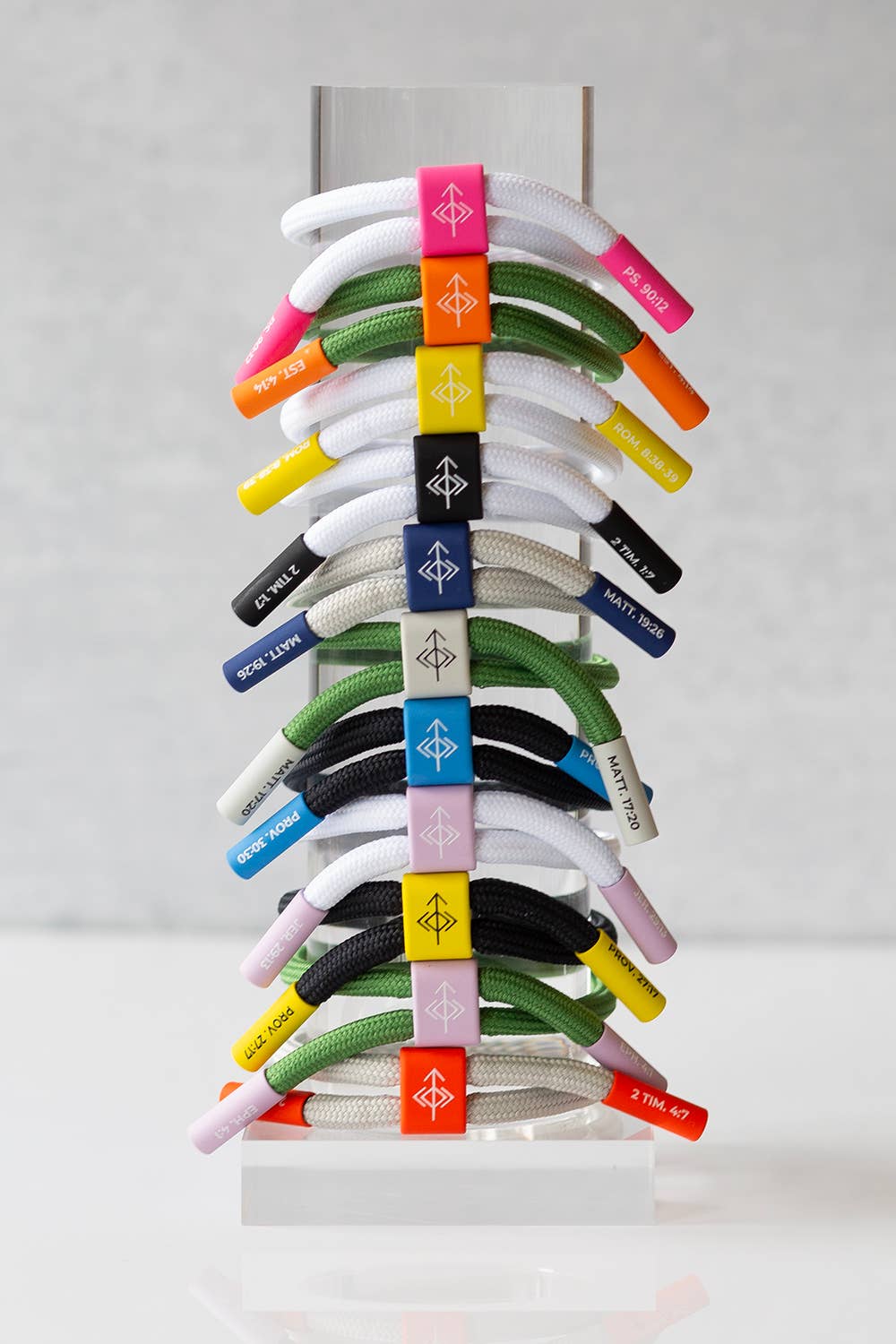 DON'T GIVE UP  Bracelet, Christian Cord Bracelet
