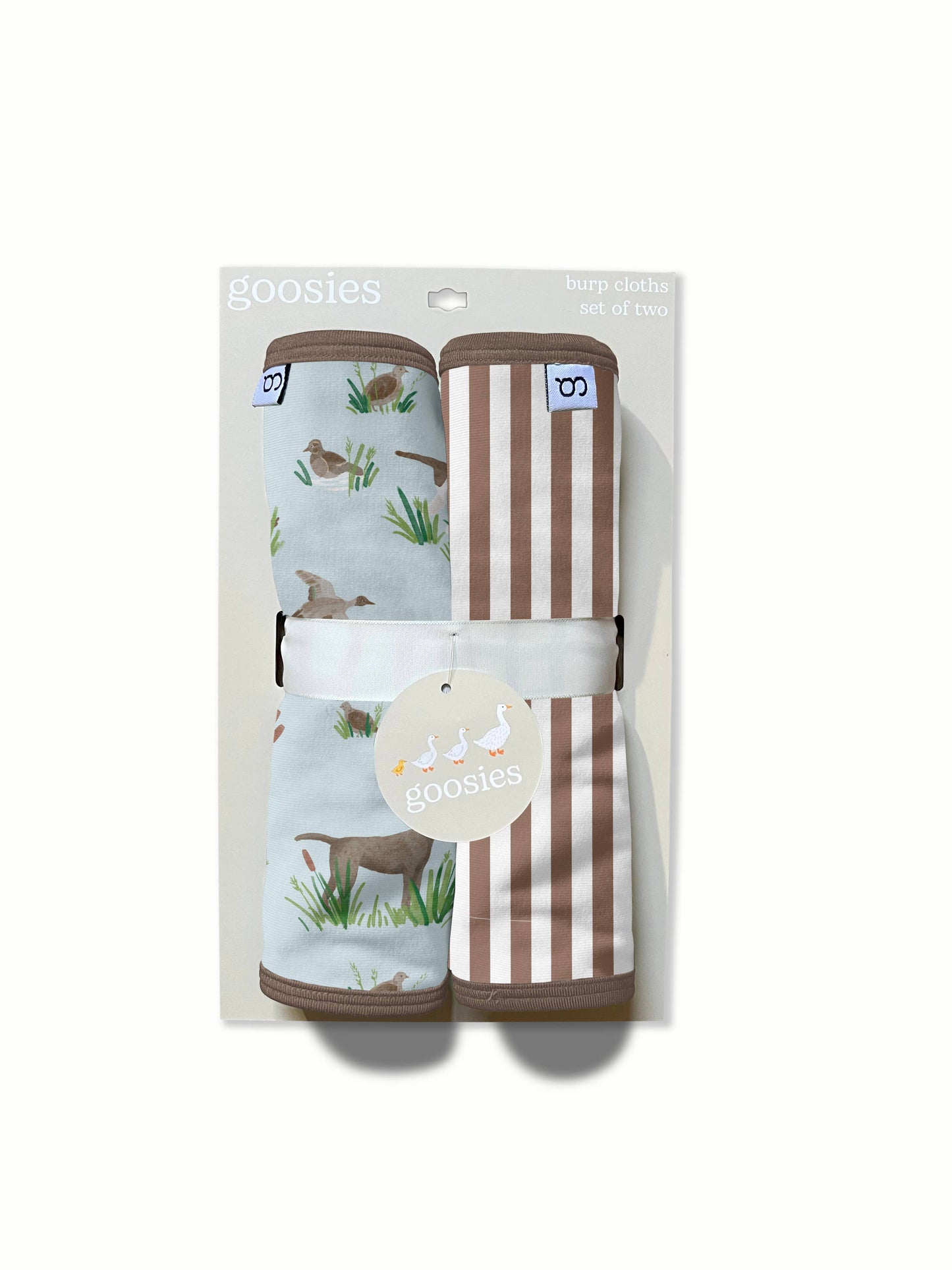 Delta Bird Hunting Dogs Burp Cloth Set