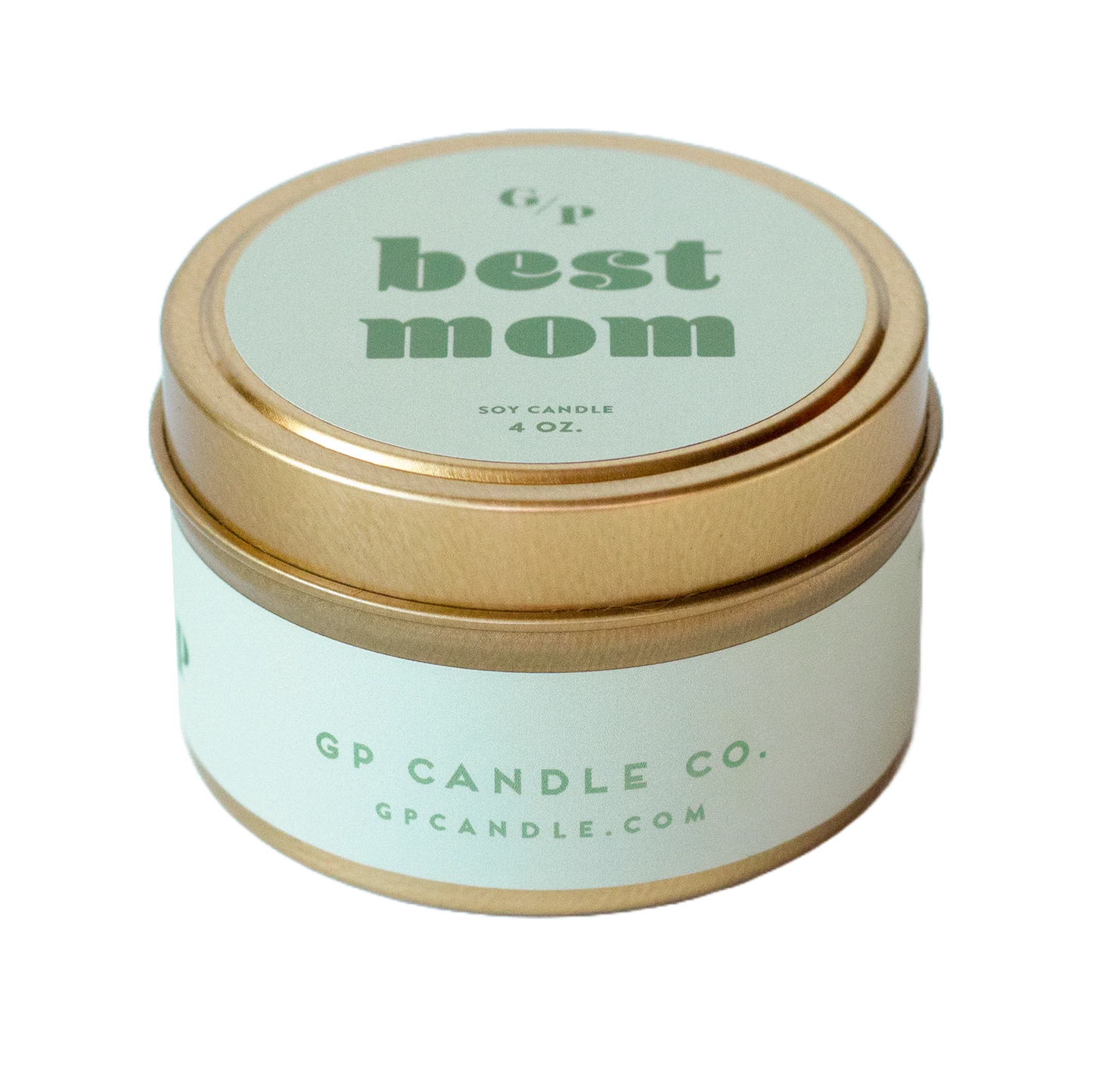 BEST MOM 4OZ CANDLE TIN