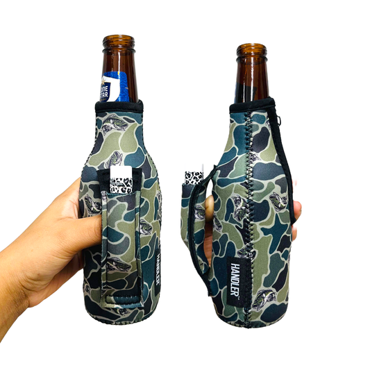 Fish Camo 12oz Bottleneck Handler™