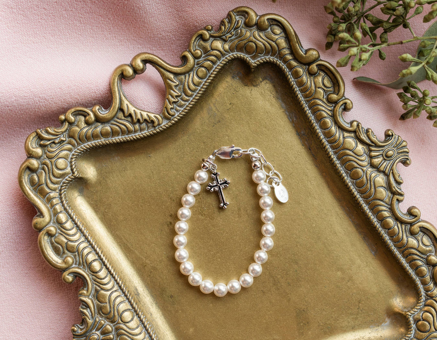 OLIVIA STERLING SILVER BABY AND CHILD BRACELET