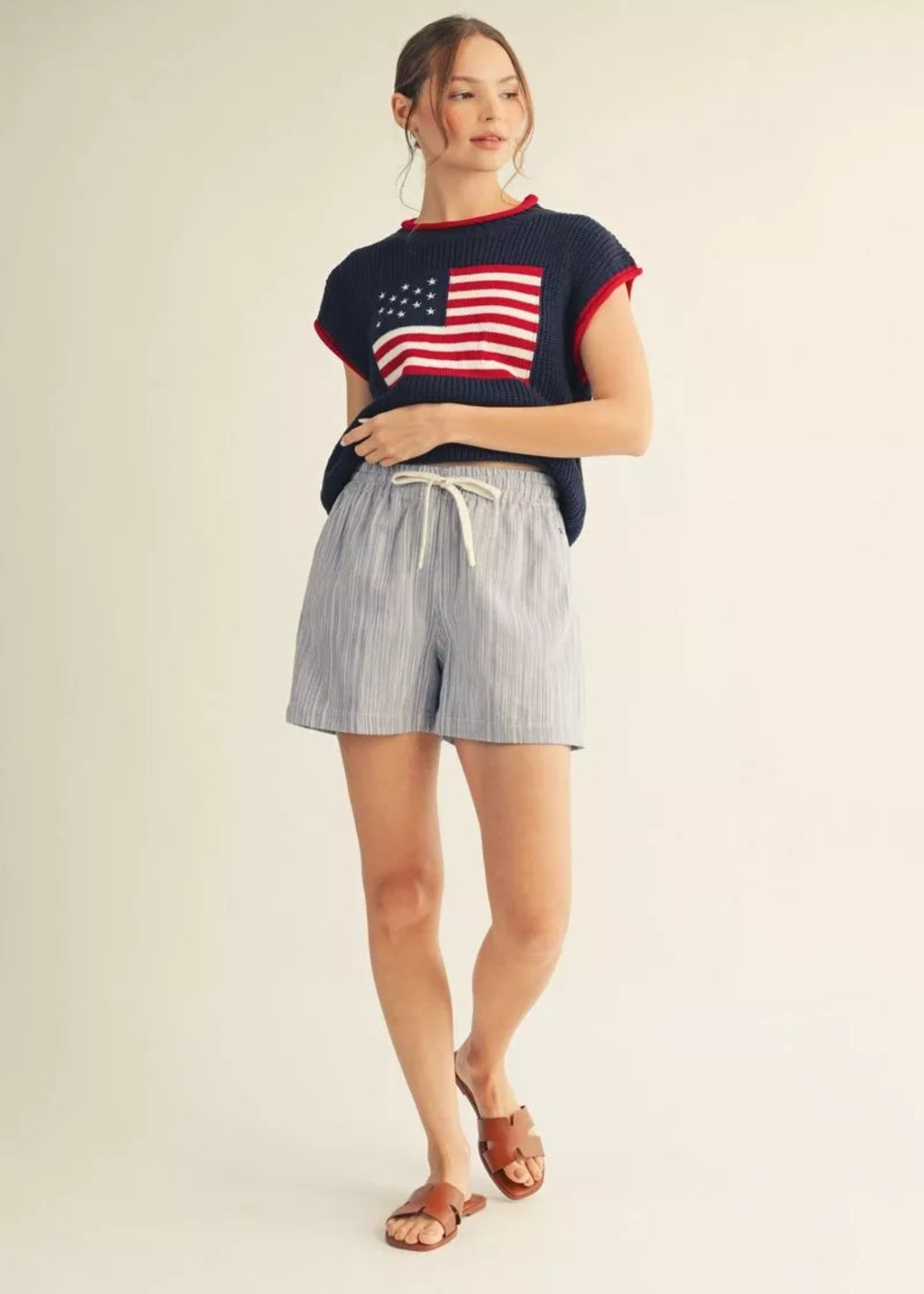 LIVI TOP - NAVY