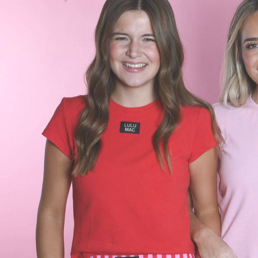 BABY DOLL TOP - RED