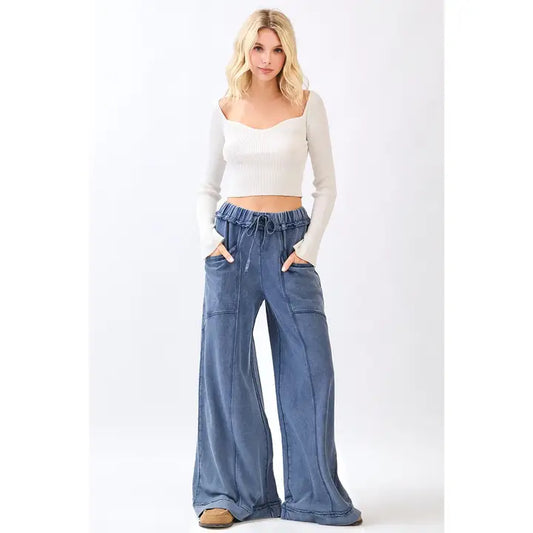 DENIM COZY PANTS