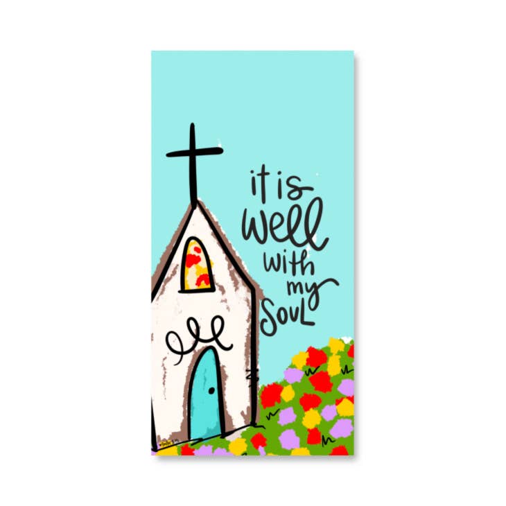 It is Well Church Wrapped Canvas