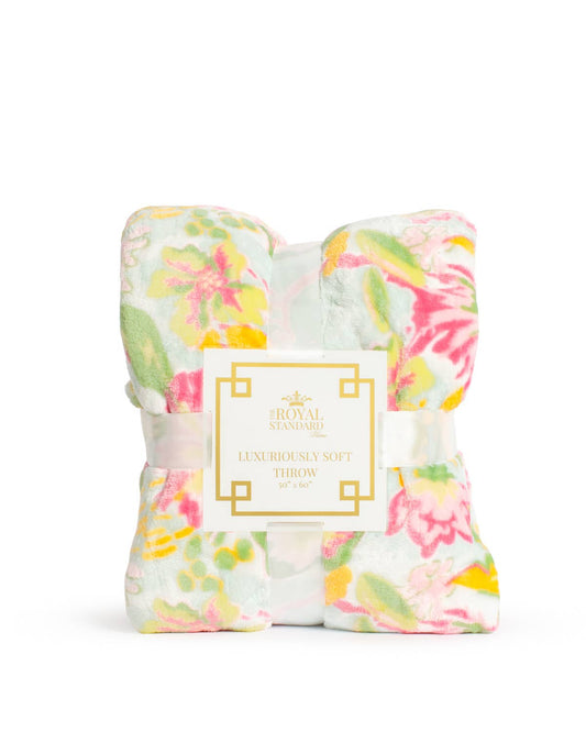 Summer Bouquet Throw - Multi Colored