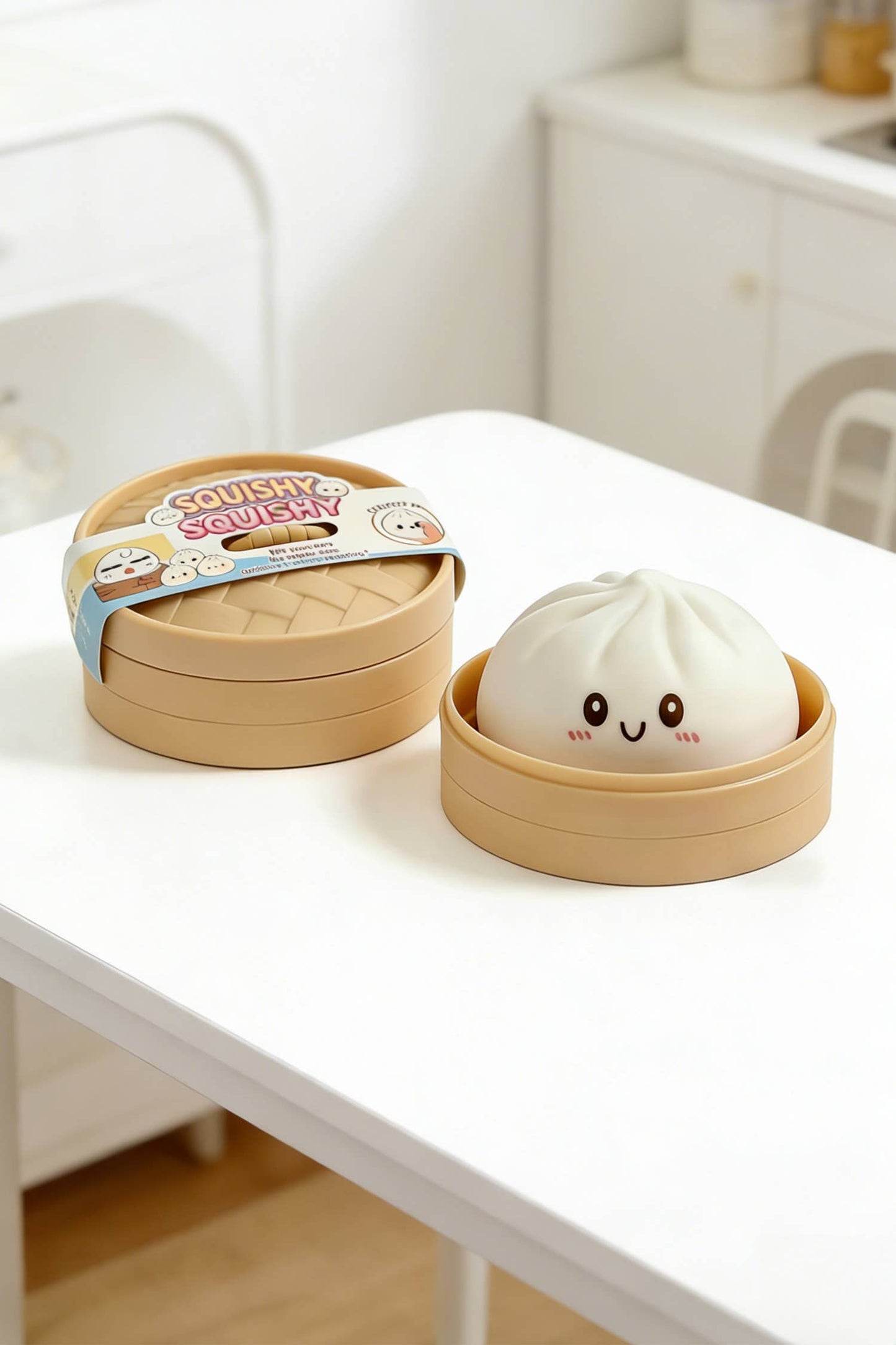 Dumpling Soft Bun Stress Relief Squeeze Toy