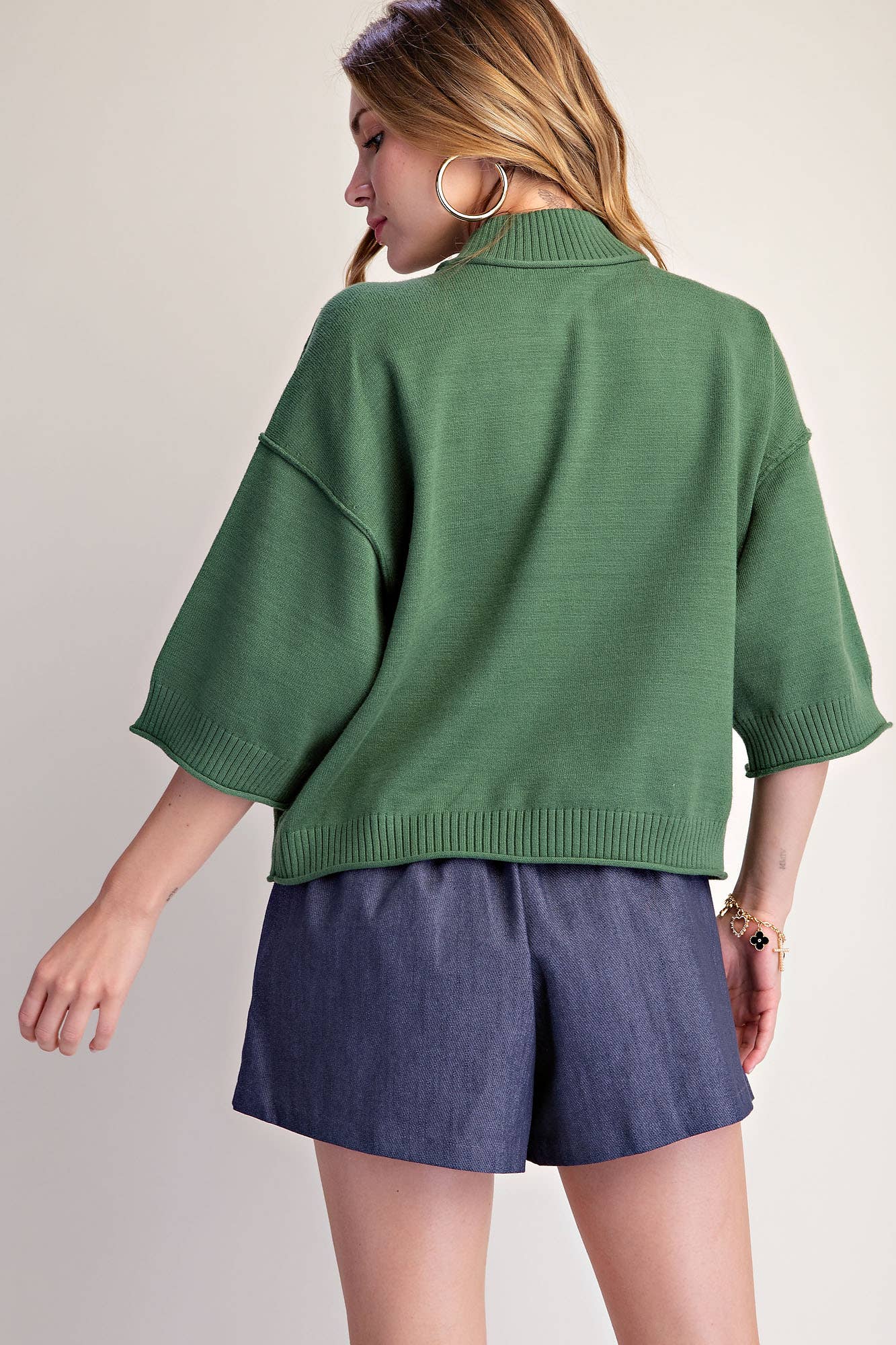 CARTER MOCK NECK SWEATER