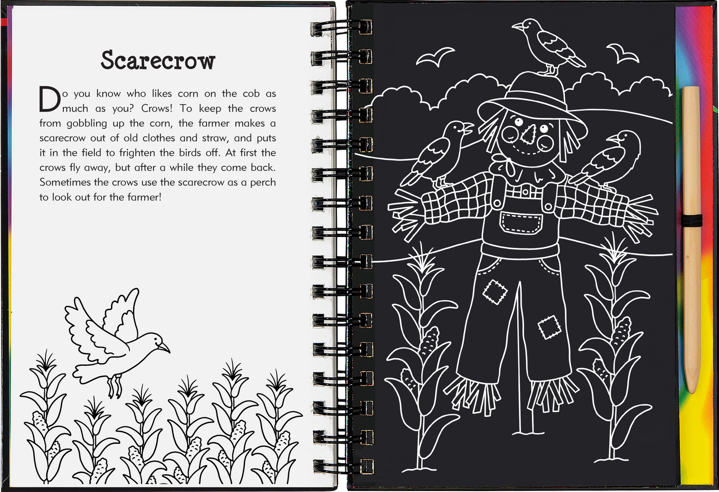 On The Farm Scratch and Sketch