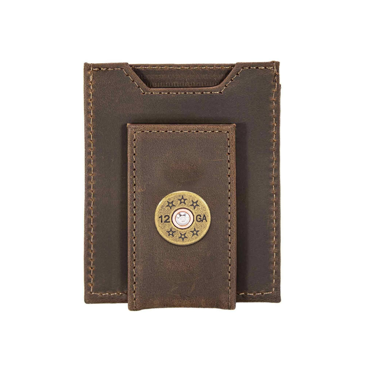 Shotshell Magnetic Leather Slim Wallet