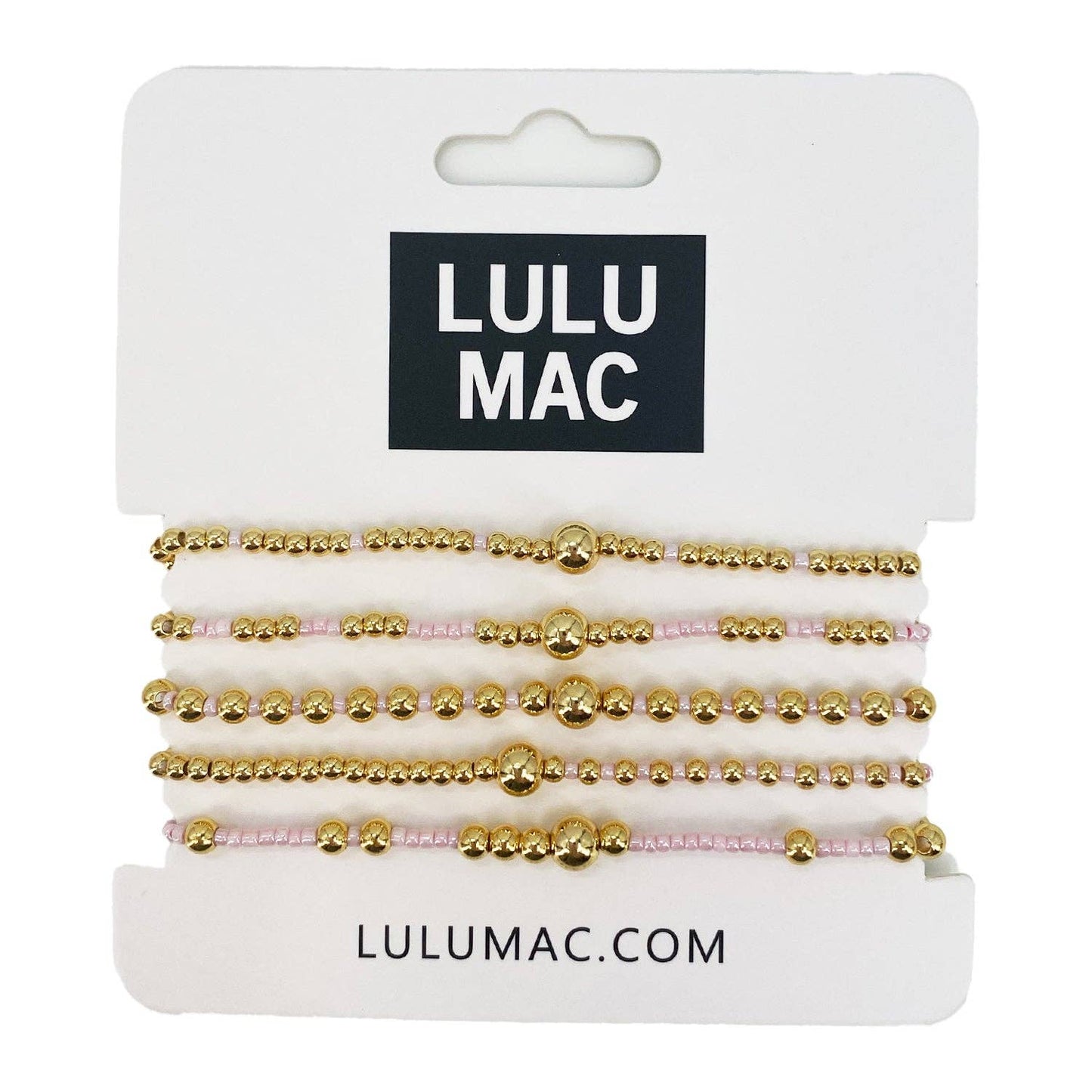 BR-8451-Light Pink BRACELET SET